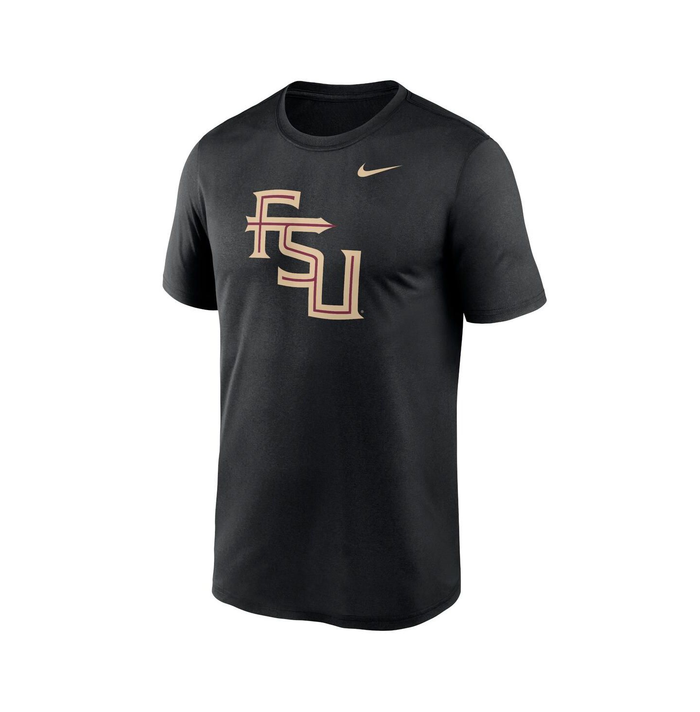 Мужская футболка Nike Black Florida State Seminoles Primetime Legend Alternate Logo — фото 3