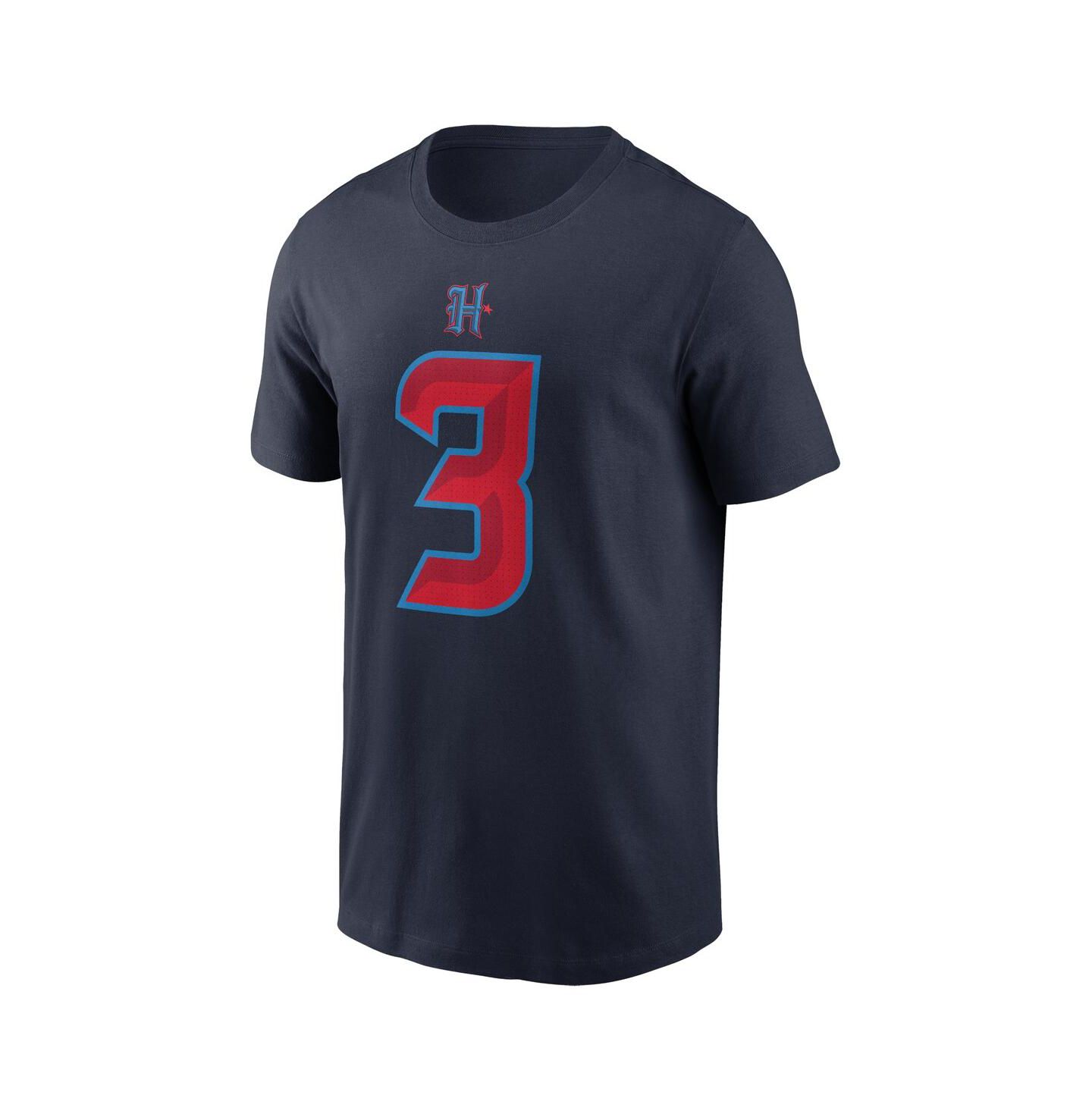 Мужская футболка Nike Tank Dell Navy Houston Texans Name & Number — фото 3