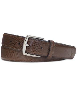 Men's Saffiano Leather Belt