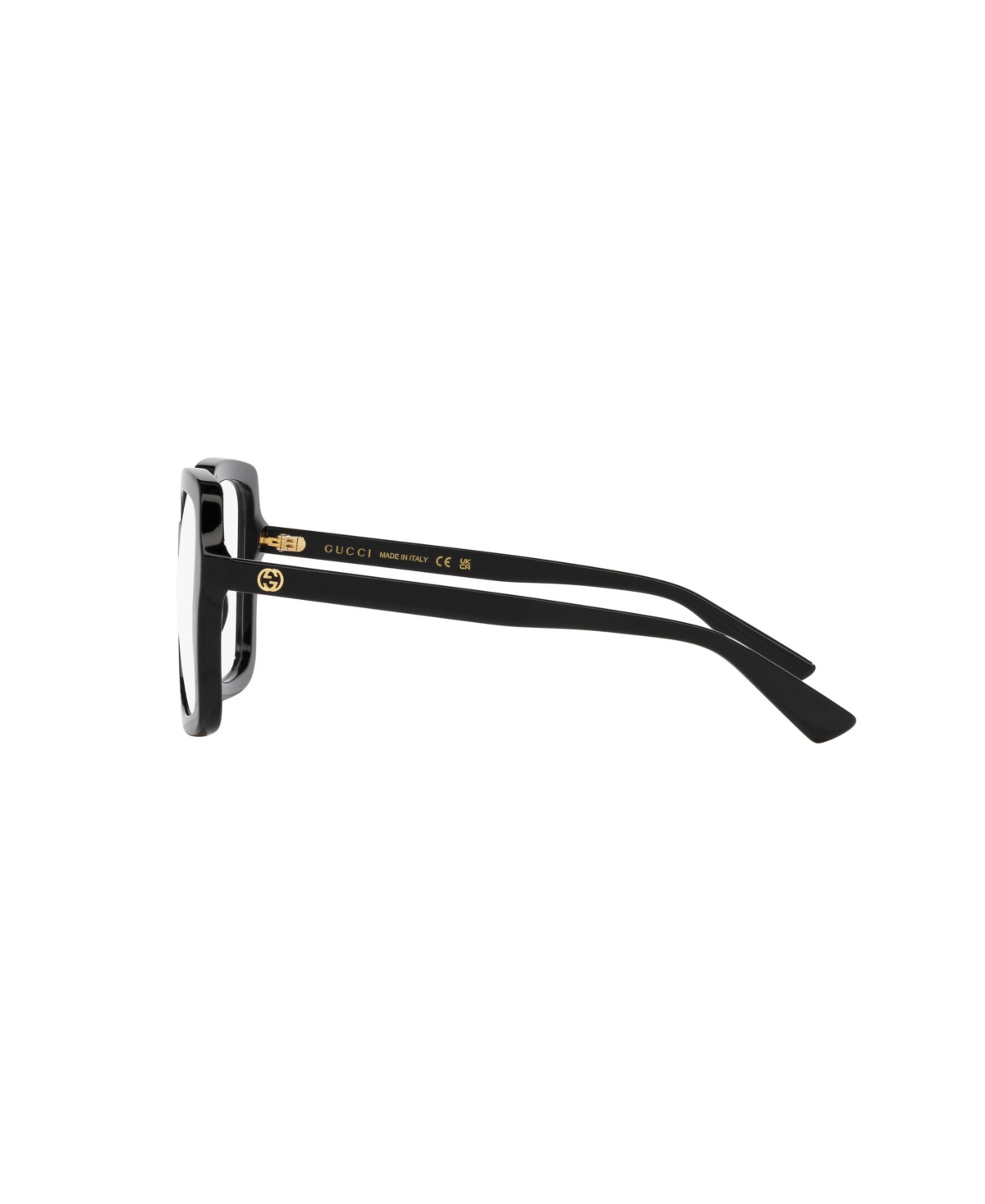Gucci Rectangular-frame Glasses In Black