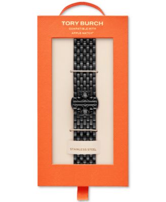 Tory Burch Women's The Eleanor Black-Tone Stainless Steel
