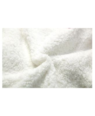 Baby Girls Fleece Lined Heart Puffer Jacket 6-24M