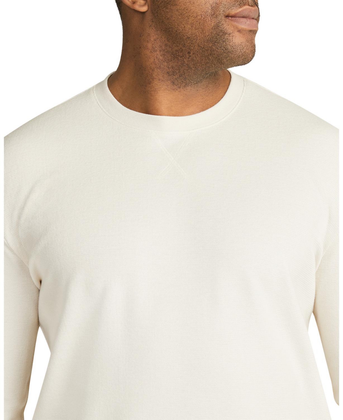 Johnny Bigg Big & Tall Regal Waffle Long Sleeve Top