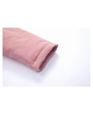 Baby Girls Puffer Jacket with Sherpa Fleece Lining 6-24M