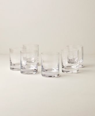 Tuscany Classics Cylinder Double Old Fashioned Glasses, Set Of 6