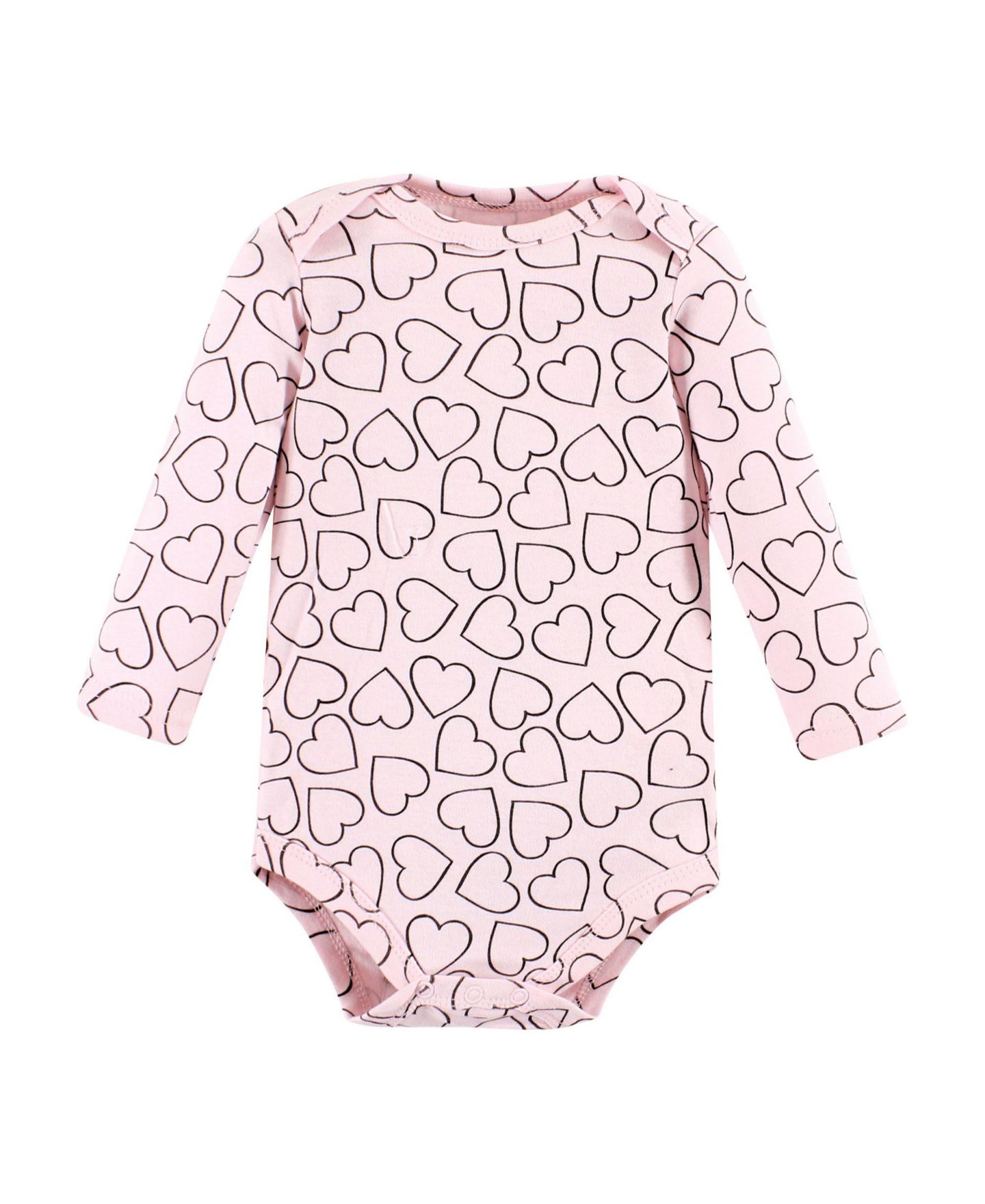 Боди Baby Hudson, длинный рукав, хлопок, 5 шт. — Hudson Baby, цвет: Girl Daddy 5-Pack — фото 5