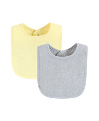 Drooler Bib with Waterproof Lining, One Size 10-Pack