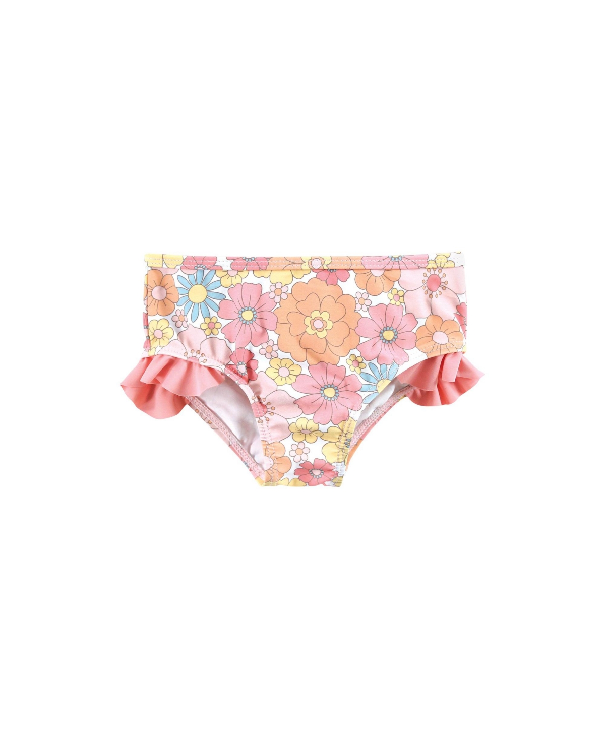 Hudson Baby Baby Girls Swim Rashguard Set