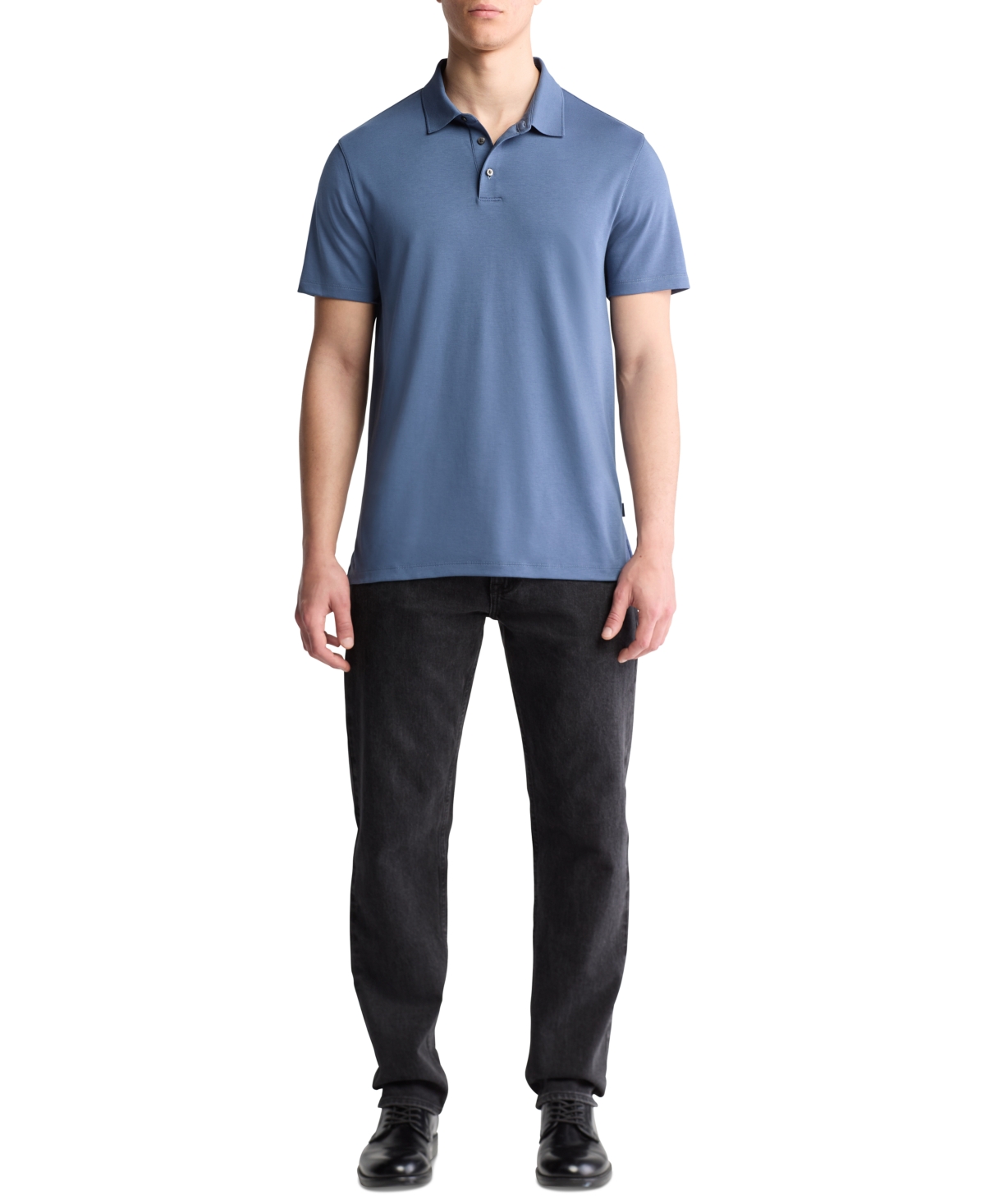 Calvin Klein Men's Short Sleeve Supima Cotton Polo Shirt