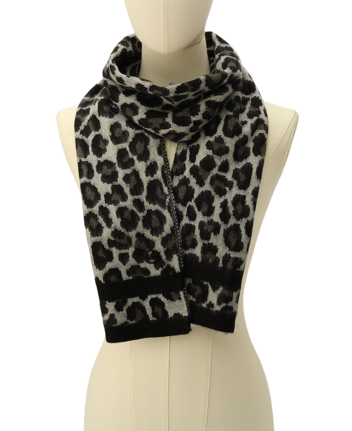 Michael Michael Kors Women's Brushed Three Color Leopard Scarf