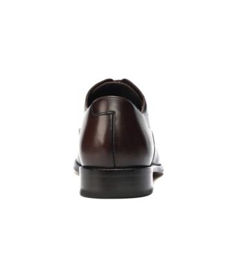 Men's Bill Cap Toe Oxford Leather Dress Shoes