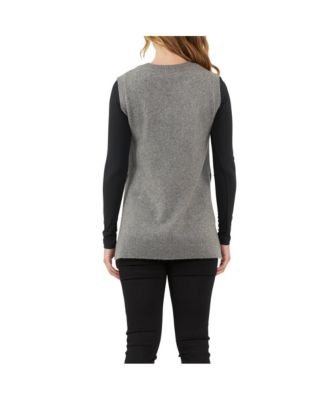 トップス ENFOLD SPLIT KNIT VEST ENFOLD SPLIT KNIT VEST