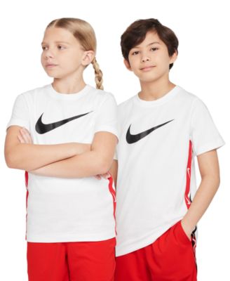 Big Kids Sportswear Cotton Logo Graphic T-Shirt