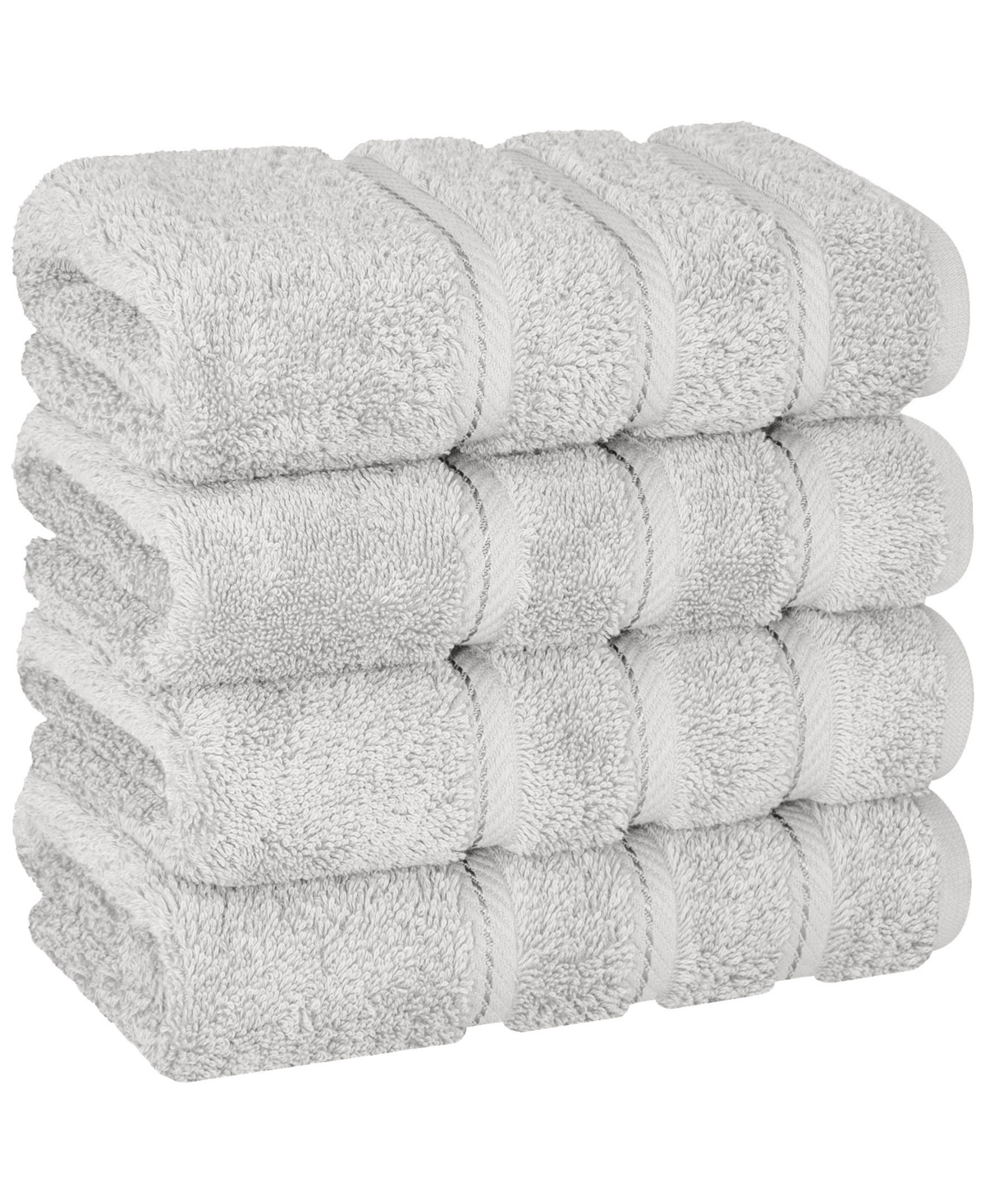 American Soft Linen Edison Luxury 100% Turkish Cotton 4-Piece Hand Towel Set