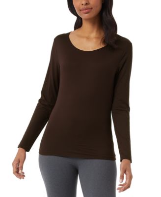 32 Degrees - Women's Long-Sleeve Scoop-Neck Top