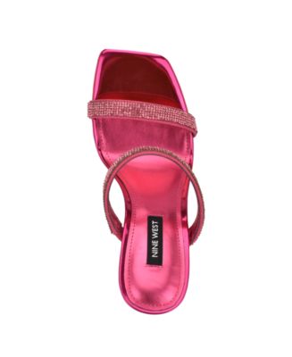 Women's Yogirl Square Toe Slip-On Dress Sandals