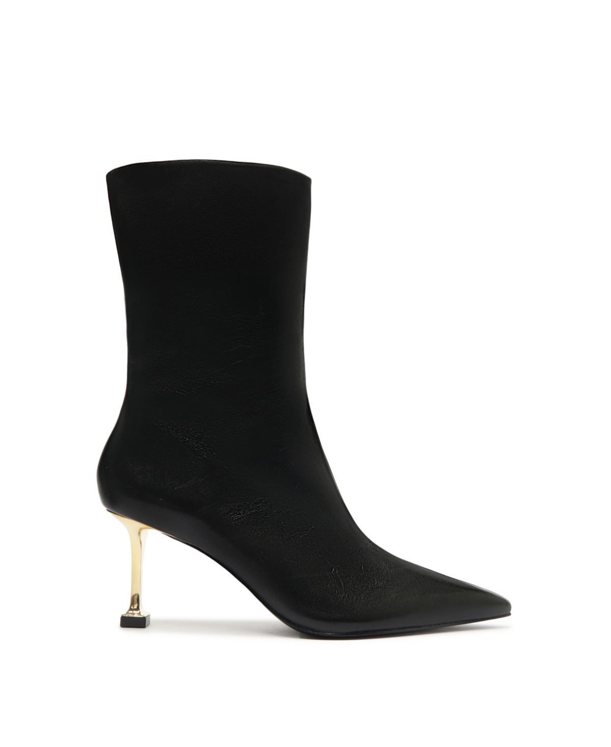 Schutz Women's Firenze Pointed Toe Booties In Black