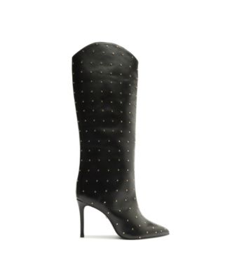 Schutz Women's Maryana Knee High Pointed Toe Boots