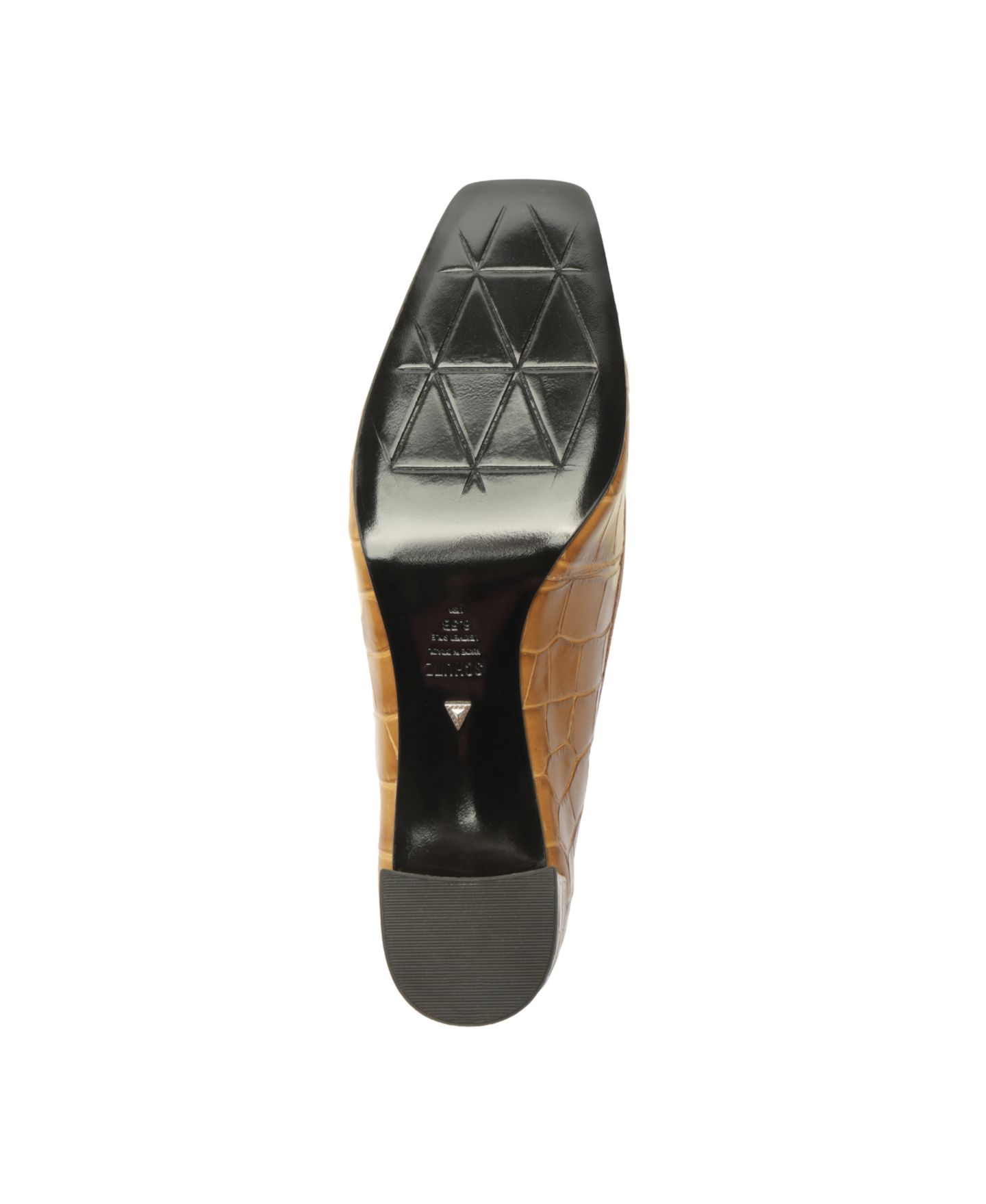 Женские туфли Schutz Arissa Square Toe Mid Block, цвет: Коричневый — фото 5
