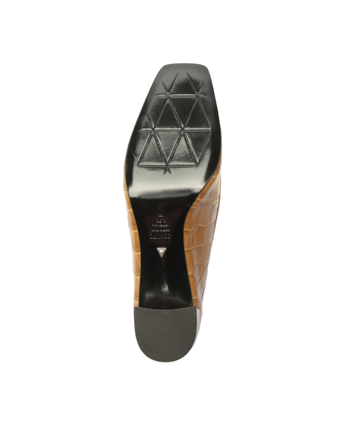 Shop Schutz Women's Arissa Square Toe Mid Block Pumps In Brown