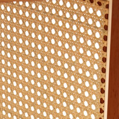 Streamdale Rustic-Modern Wood & Rattan Coffee Table for Nature-Inspired Living