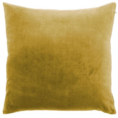 Aladdin Front and Back Solid Velvet Throw Pillow Covers, 22"x 22", Set of 2