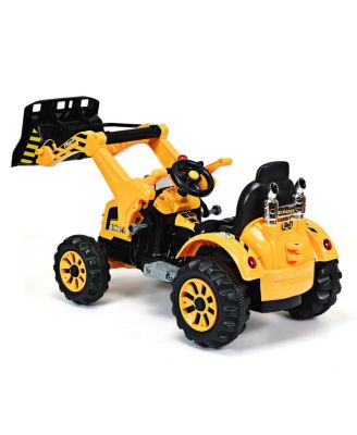 Kids Ride On Excavator Truck With Front Loader Digger