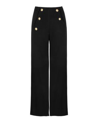 Women's Multi-Button Long Pants
