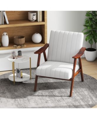 Modern Accent Chair Leisure Armchair with Felt Pads