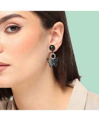 Women's Butterfly Drop Earrings