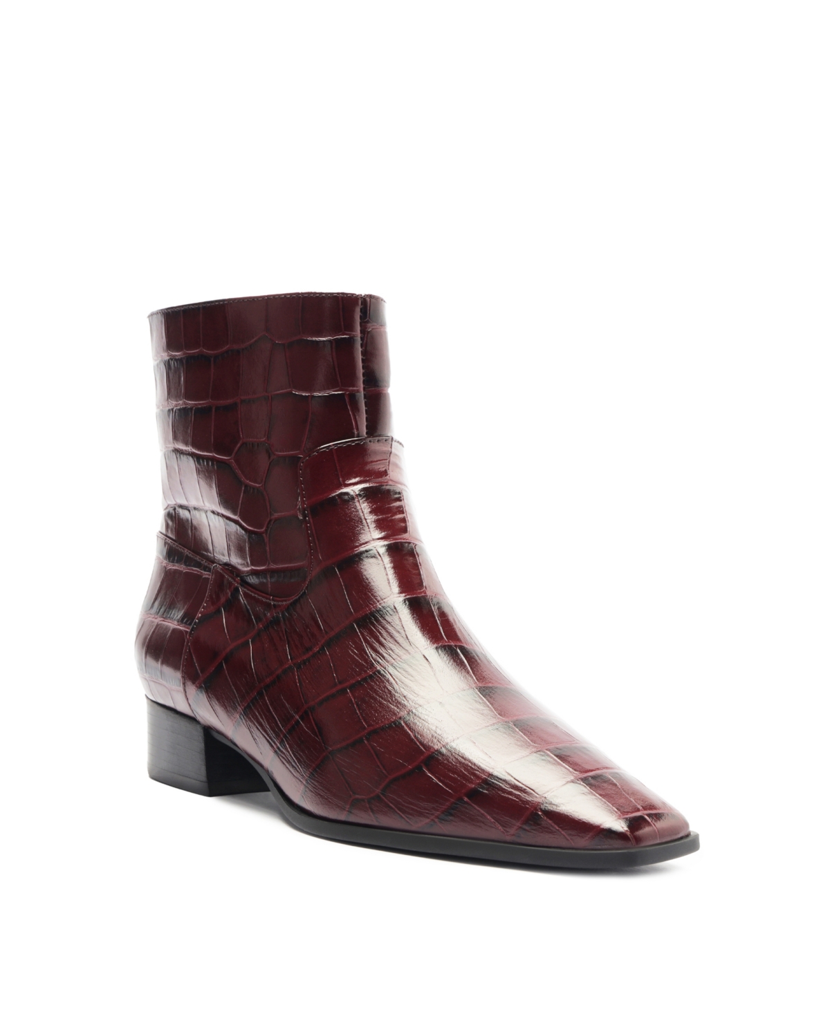 SCHUTZ WOMEN'S HELENA SQUARE TOE BOOTIES 