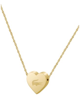 Women's Love My Croc IP Plated Necklace