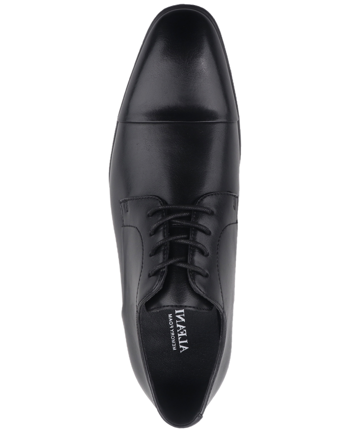 Alfani Men's Quinn Cap-toe Oxford Dress Shoe, Created For Macy's In Black