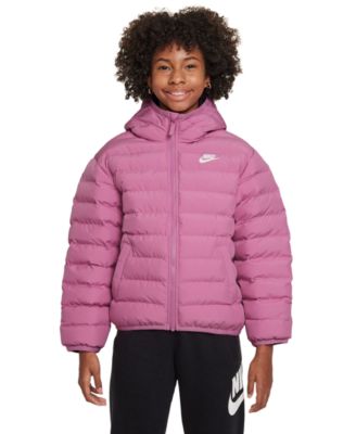 Nike Sportswear Big Kids Lightweight Synthetic Fill Hooded Coat Macy s