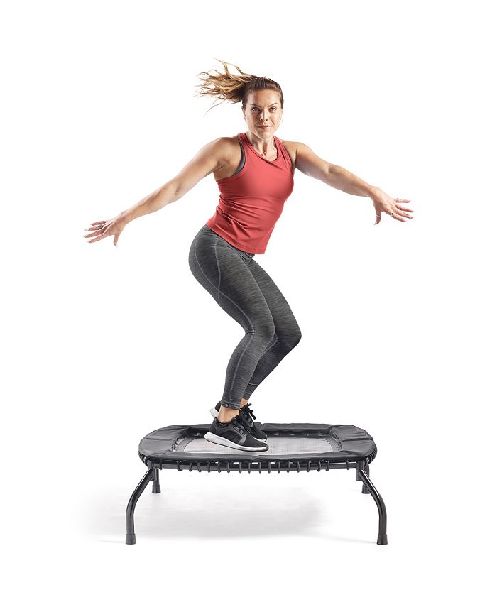 Sunny Health & Fitness Springless Mini Fitness Trampoline – Premium ...