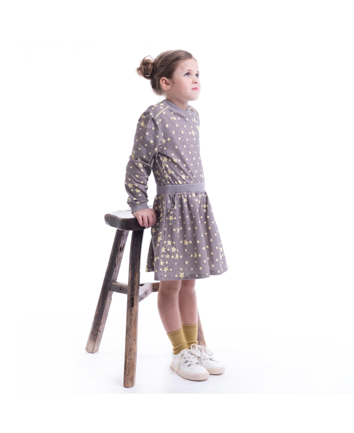 Imoga Collection Little Girls Minnie FW24 Milkyway - Grey