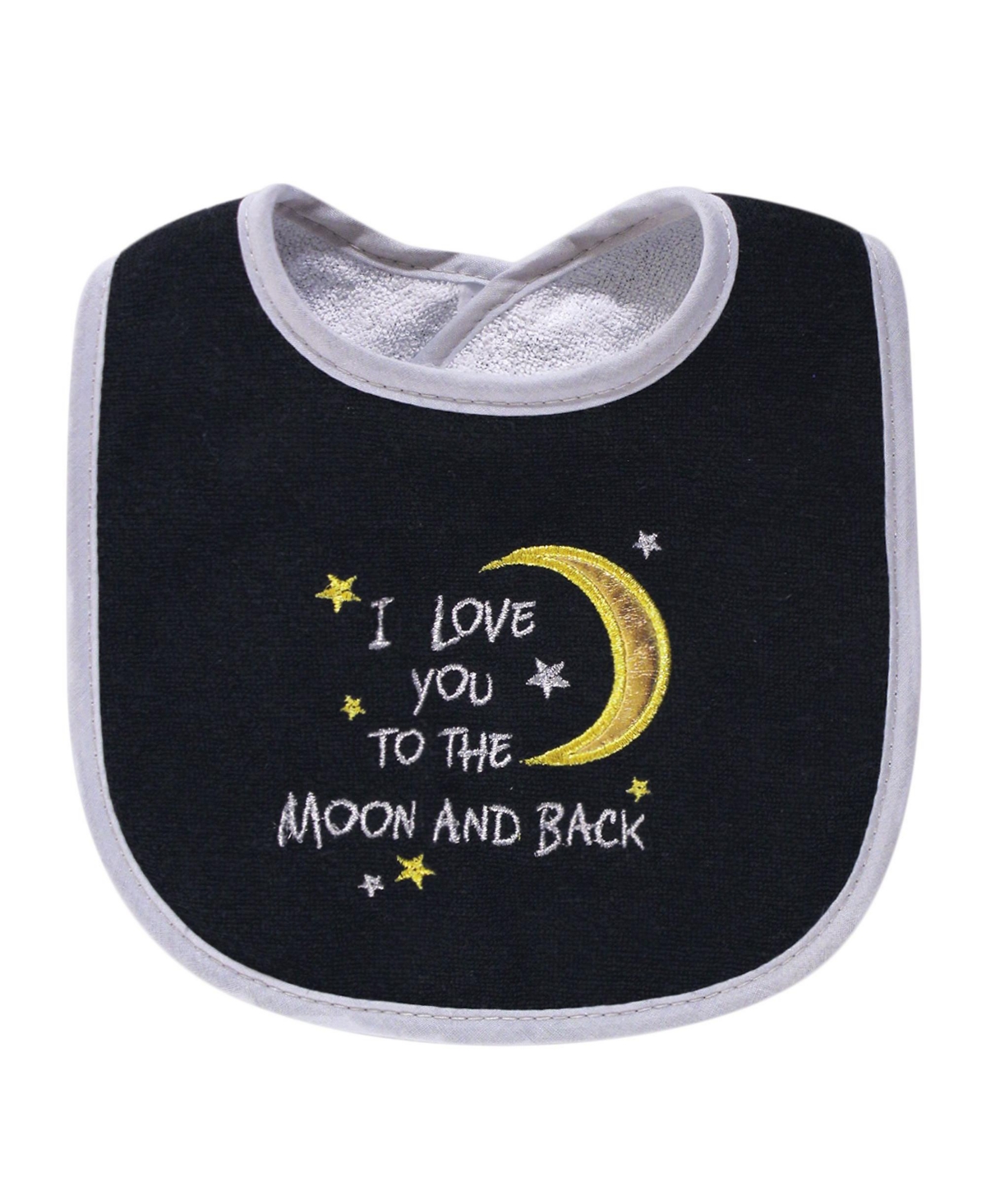 Hudson Baby Cotton Drooler Bib, 10-Pack