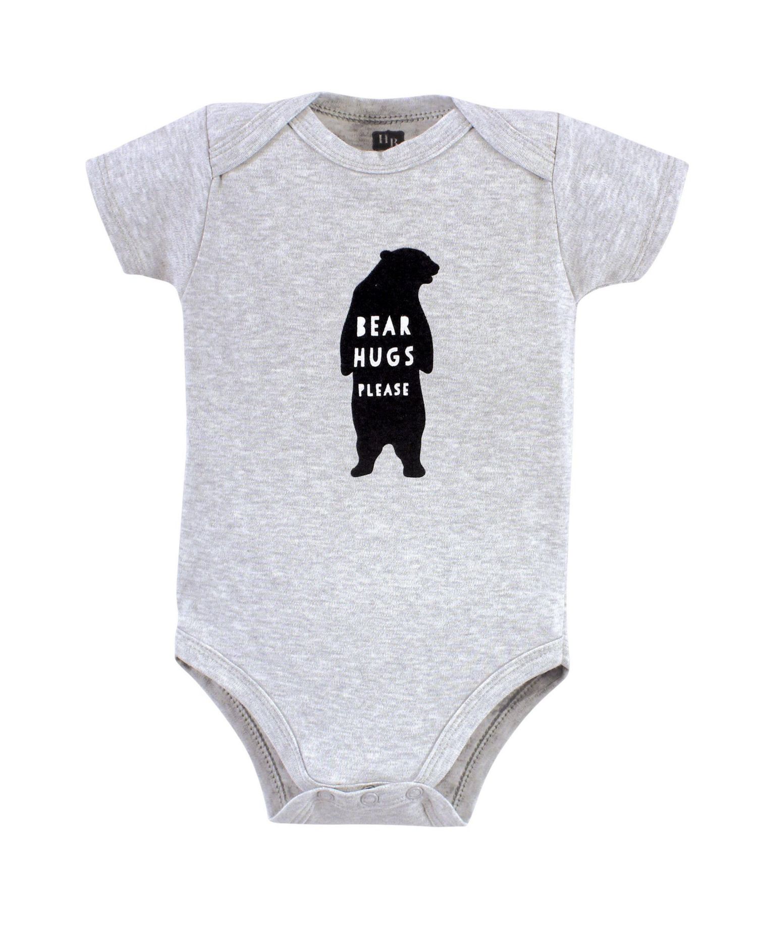 Baby Unisex Five-Piece Set of Cotton Infant All-in-One Bodysuits