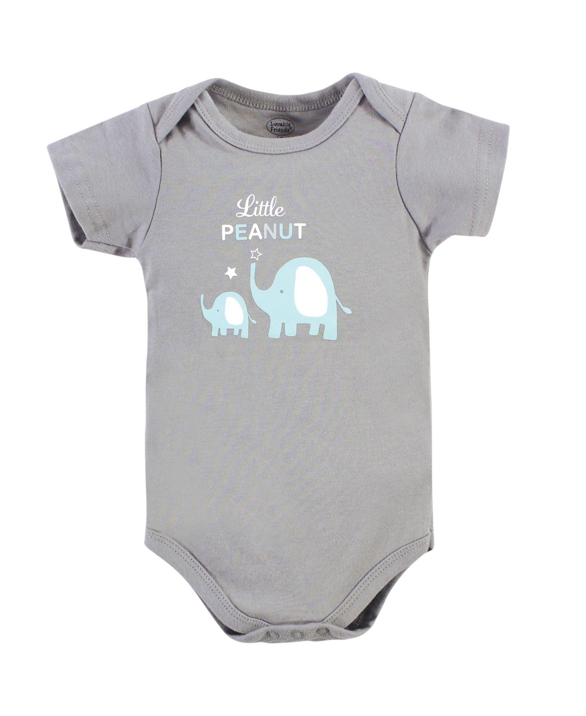 Luvable Friends 5Pk of Soft All-in-One Bodysuits