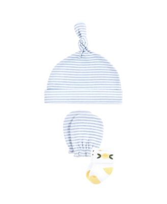 Caps, Mittens and Socks Set