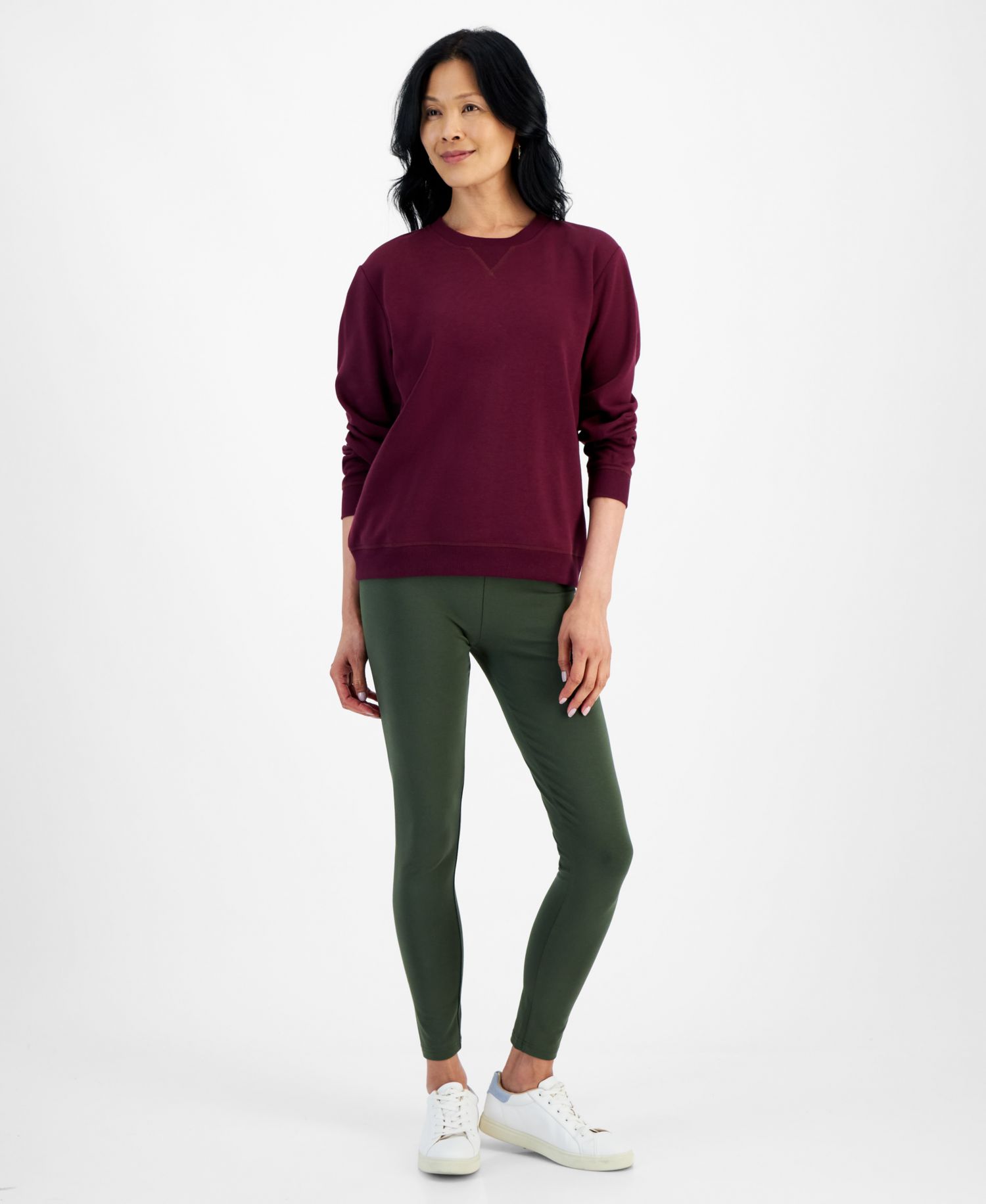 Petite High-Rise Basic Leggings