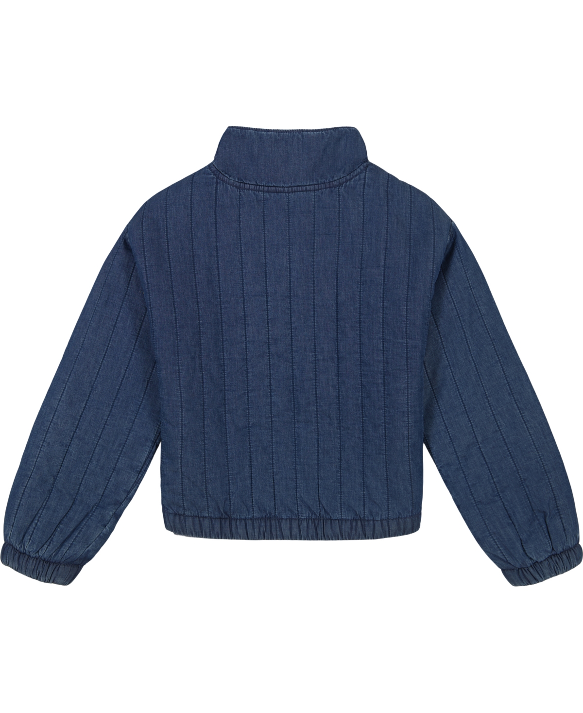 Calvin Klein Big Girls Padded Denim Jacket