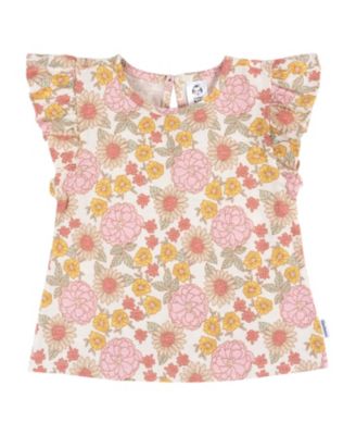 Baby Girls Short Sleeve T-Shirts, 3 Pack