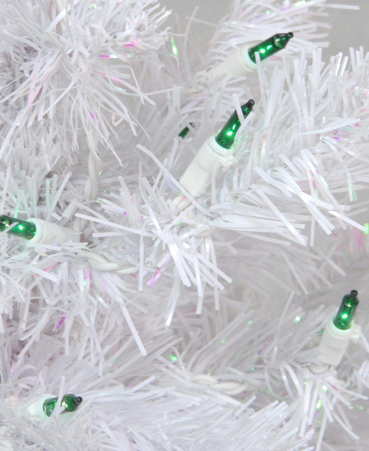 Northlight Small White Pine Artificial Christmas Tree In White