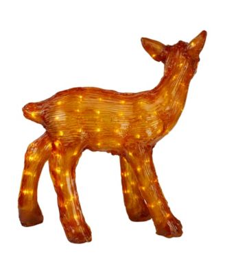 Acrylic Reindeer Christmas Display Decoration - 23-Inch