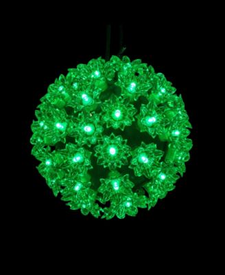 LED Starlight Sphere - 6-Inch - Green Lights
