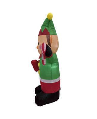 Inflatable Elf Outdoor Christmas Decoration- 4.25-Inch