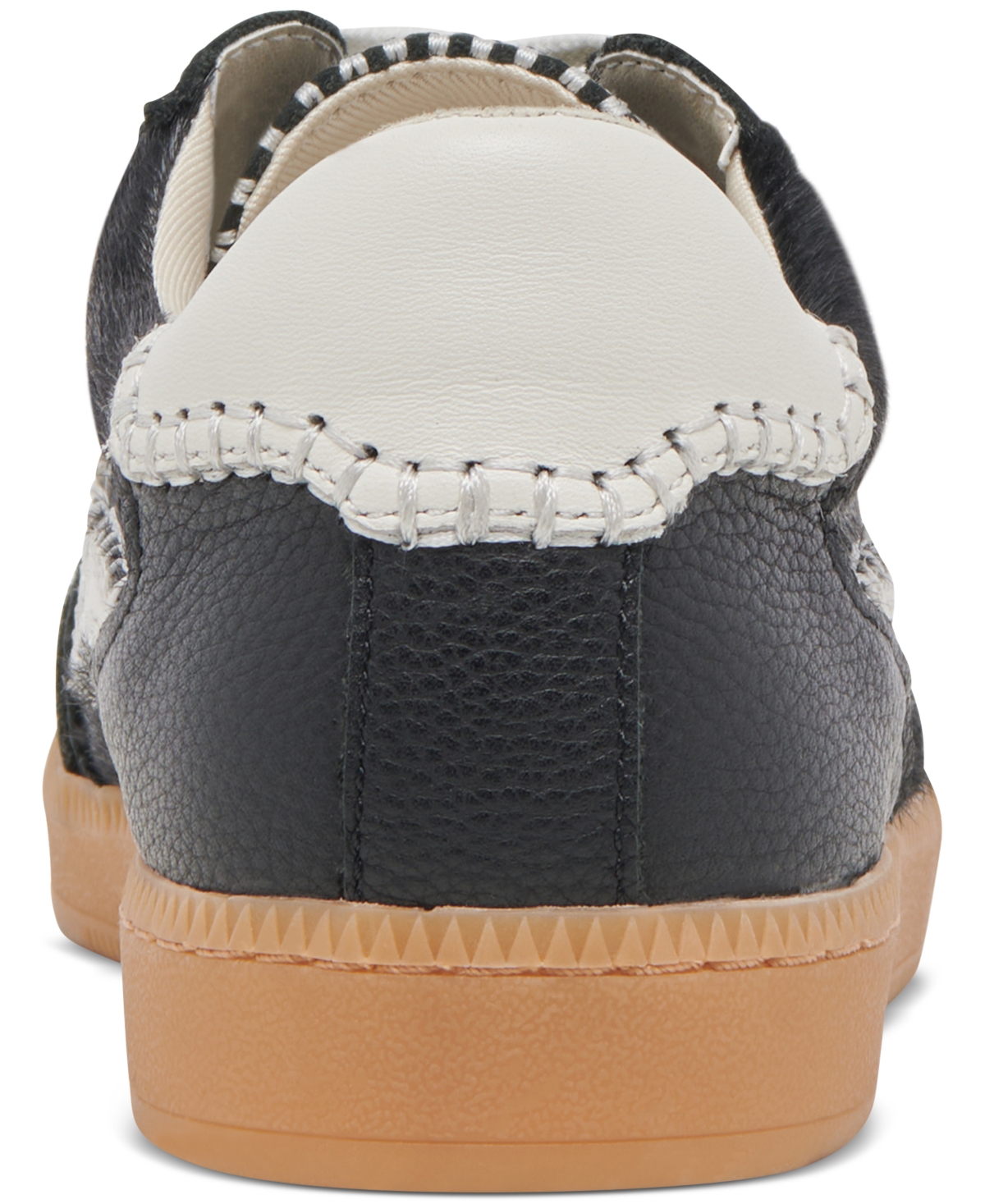 Shop Dolce Vita Women's Notice Stitch Low-profile Lace-up Sneakers In Onyx Multi