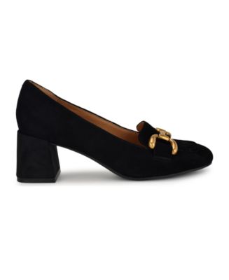 Women's Veepe Bit Block Heel Loafers