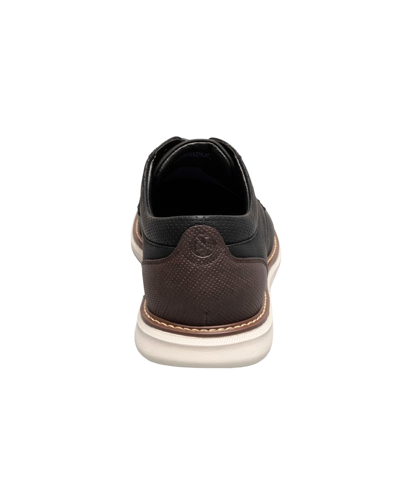 Мужские туфли Nunn Bush Chase Casual Plain Toe Oxford, цвет: Чёрный разноцветный — фото 4